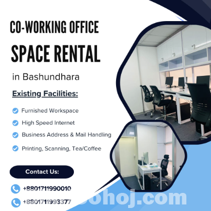 Furnished Office Space for Rent in Bashundhara R/A